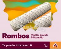 Rodillo siliconado punta diamante para texturizar fondant pasti